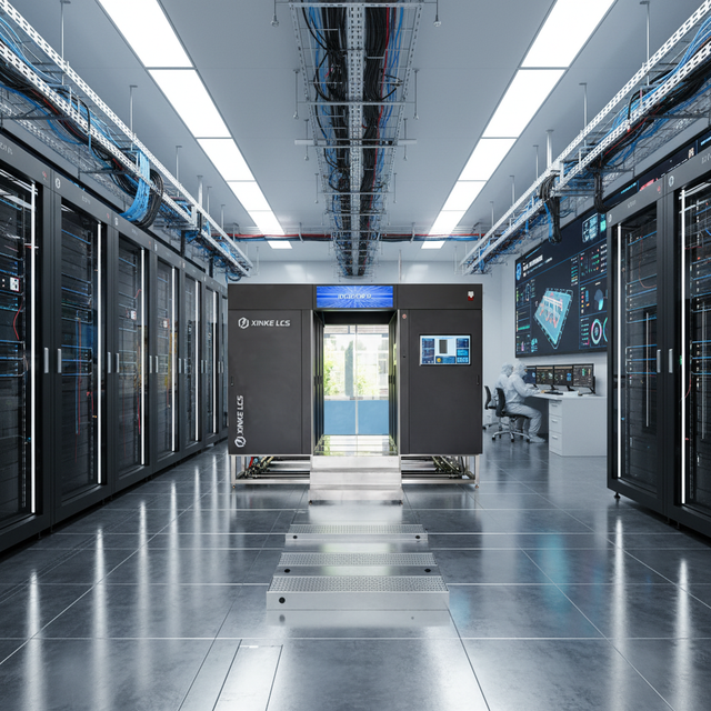 Xinke Brand Scalable Modular 19 Inch SPCC Steel Data Center Direct-to-Chip Liquid Cooling Customizable Size for Cloud Computing
