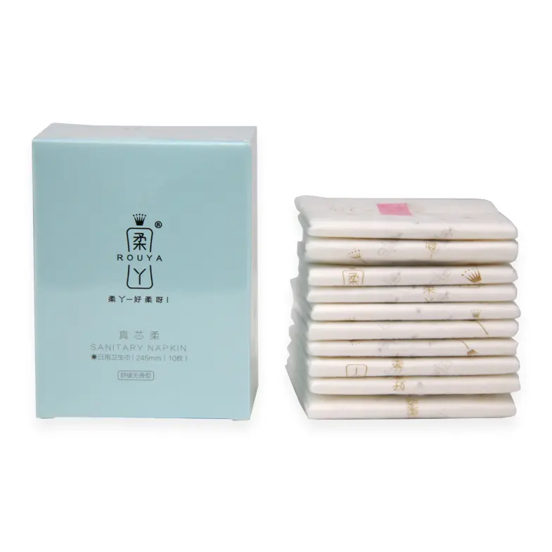 Serviette Hygiénique pour Menstruations Femme Toallas Almohadillas Sanitarias Serviette Hygiénique en Coton