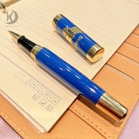 Stylo à bille de luxe en métal lourd de qualité supérieure avec design d'aigle vintage, souvenir, cadeau d'affaires, logo personnalisé