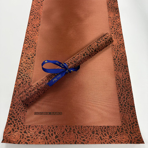 Pañuelo para la Cabeza Sego 3D Suizo Original Hayes, Pañuelo Nigeriano Aso Oke, Fábricas Nigerianas - Product Image 3