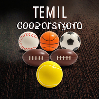 Ballon anti-stress en mousse PU avec logo personnalisé Chibe, mini ballons d'entraînement sportifs pour adultes, football, basketball, jouets interactifs, doux