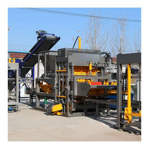 Macchina Automatica Idraulica QT6-15 per Blocchi di Cemento e Mattoni Autobloccanti per Costruzioni - Product Image 2