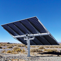 Seguidor Solar de Diseño Inteligente de un Solo Poste, Fácil de Instalar, Soporte de Seguimiento de Paneles Solares, Sistema de Seguimiento Solar Eficiente