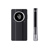 Machine à percer les ongles électrique rechargeable professionnelle 40000 tr/min avec corps en plastique pour pédicure manucure lime à ongles stylo de polissage