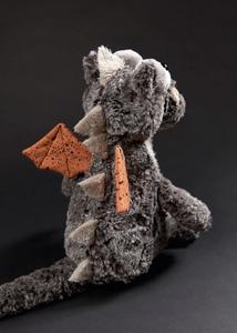 Lindo Peluche de Dragón - Muñeco de Dragón Gris Suave y Esponjoso para Niños, Regalo, Decoración del Hogar - Product Image 5