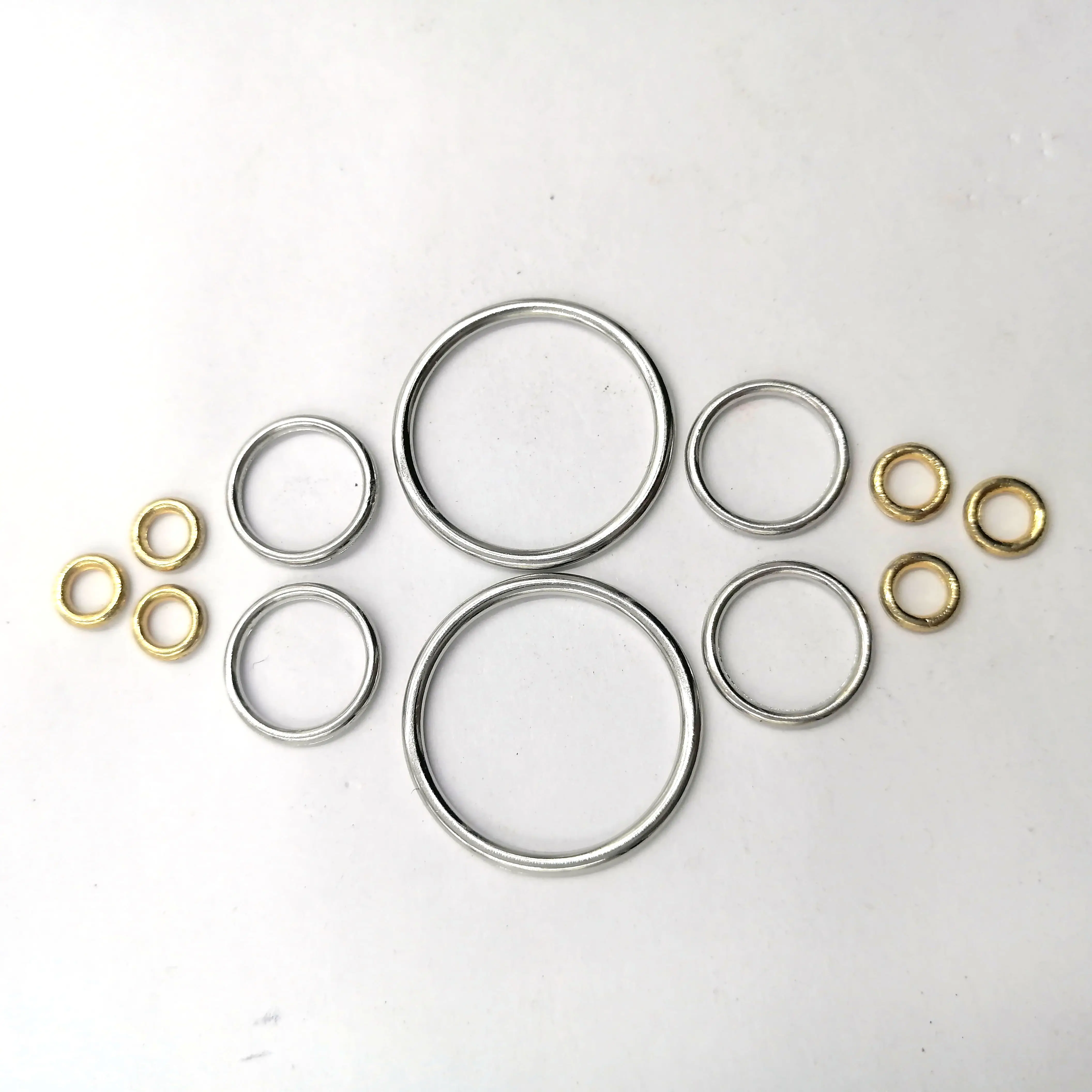 טבעת חזיית מתכת, בגדי ים המחוונים לחלקי חומרה מחבר o טבעת מתאים אבזמים
