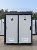 Toilette mobile de haute qualité, fabrication d'usine, vente chaude, prix bas, design moderne, toilette portable avec salle de douche, cabine de toilette mobile