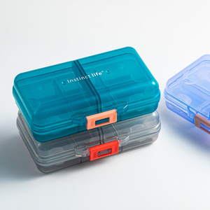 Bán buôn xách tay PP chất liệu du lịch <span class=keywords><strong>Pill</strong></span> Organizer dược phẩm bao bì lưu trữ trường hợp cho di động <span class=keywords><strong>Pill</strong></span> <span class=keywords><strong>container</strong></span> - Product Image 5