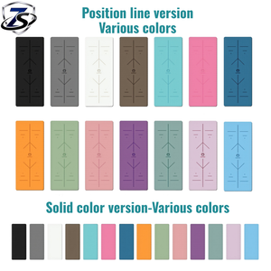 Tapete de Yoga Hipoalergénico de PU Grueso, Inodoro, Sin Químicos, Seguro <span class=keywords><strong>para</strong></span> Niños y <span class=keywords><strong>Mujeres</strong></span> Embarazadas, Grosor de 5mm/6mm/8mm/10mm, Venta al Por Mayor - Product Image 5