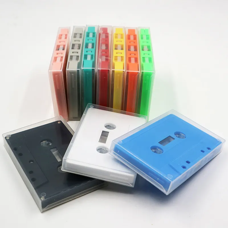 새로운 도착 각종 색깔 오디오 테이프 카세트 상자