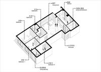 Ensembles de plans prêts pour l'appel d'offres, pour maisons personnalisées aux États-Unis, avec intérieur à arche complète, Revit BIM 3D, et pour fenêtres/portes manuelles, et extérieur de supermarché