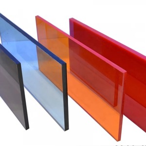 Plaque acrylique colorée – Plusieurs couleurs, épaisseur 0,8-15 mm, taille 1220x2440 mm, LUCITE pur 1,2 g/cm³, découpe gratuite - Product Image 1