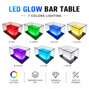 LED Blu ad Alta Luminosità Integrati con Motivi Lineari Moderni per un'Atmosfera Futuristica in Bar e Club - Product Image 4