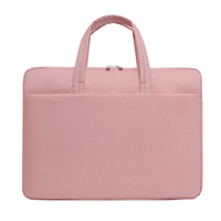 Sac d'ordinateur portable de haute qualité pour hommes et femmes, simple, léger et personnalisable avec logo.