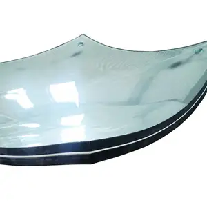Factory Autoclave Bent Glass Laminating Single Double Multi-curved and Shaped Bending Curved Tempered Glass Panel Sheet