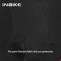 Shorts de cyclisme réversibles INBIKE ODM pour femmes, taille plus, thermiques, coupe-vent, respirants, taille haute, rembourrés pour la cyclisme sur route en hiver