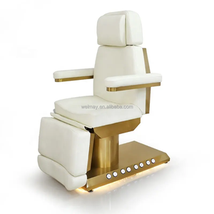 Sillón y Cama de Masaje Portátil de PVC con Elevación Eléctrica para Uso en Salones de Belleza y Spas - Product Image 4
