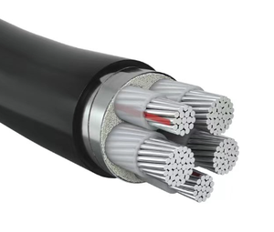 Resistente 70 ° Cable de Alimentación Subterráneo Monopolar Personalizado C 25, Blindado con Aluminio, Aislamiento XLPE, 4 mm², Potencia Media - Product Image 3