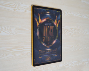 30 inch x 40 inch Áp phích khung kim loại trường vàng đen hình ảnh khung - Product Image 6