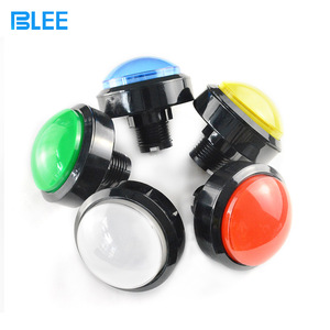 ปุ่มกดแบบนูนขนาด 60 มม. พร้อมไฟส่องสว่างและไมโครสวิตช์สำหรับเครื่องเกมอาร์เคด - Product Image 2