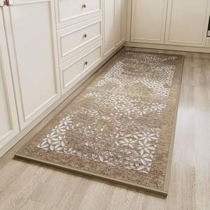 Alfombra de Cocina Hengai 50x120cm Absorbente Antideslizante Impermeable con Patrón Geométrico Moderno para Cocina - Product Image 1