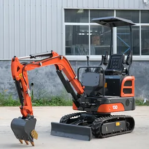 FREE SHIPPING China New Mini Excavators Used Kubota/yanmar Engine Small Digger Micro Excavator 1 Ton Machine Prices For Sale