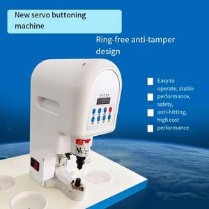 Máquina de coser semiautomática multifuncional con prensa de pie para botones a presión, máquina eléctrica para hacer ojales y remachadora - Product Image 5