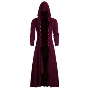 2025 New Occident Retro Splicing Coat Male Gothic Dark <strong>Clothing</strong> - Product Image 3