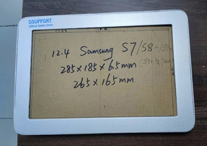 Funda Compatible con Tab S8+/<span class=keywords><strong>S7</strong></span>+/ <span class=keywords><strong>S7</strong></span> <span class=keywords><strong>FE</strong></span>/<span class=keywords><strong>S7</strong></span> <span class=keywords><strong>FE</strong></span> <span class=keywords><strong>LTE</strong></span> de 12.4 Pulgadas, Soporte Ajustable de Aleación de Aluminio para Tablet PC, Montaje en Pared, Antirrobo - Product Image 3