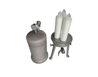 Filtre en titane pur, Gr2, résistant aux produits chimiques industriels, résistant à la corrosion, élément filtrant en titane métallique PP