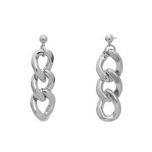 Châu Âu Mỹ Cổ Điển Ins Đơn Giản Tai Đồ Trang Sức Phụ Nữ Mới Của Titan Thép Thả Bông Tai <span class=keywords><strong>Bezel</strong></span> Thiết lập Thép Không Gỉ Zircon - Product Image 5