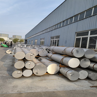 Varilla de aluminio industrial 1050 2024 T4 7075 T6 110mm 120mm 130mm barra redonda 1070 6061 2024 servicio de corte de material de aleación disponible
