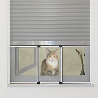 Fenêtre coulissante en alliage d'aluminium sur mesure, installation facile, moustiquaire en fibre de verre pour la maison, le bureau, la chambre