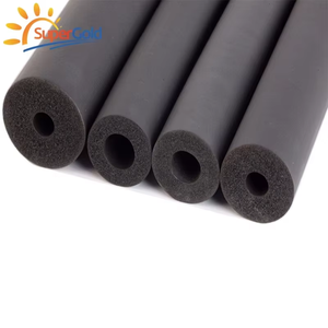 SuperGold <span class=keywords><strong>Tube</strong></span> d'isolation en mousse de caoutchouc creux de 6mm d'épaisseur Matériaux d'isolation thermique <span class=keywords><strong>Tuyau</strong></span> en mousse de caoutchouc - Product Image 1