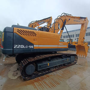Excavadoras Hyundai 220LC-9S usadas, oruga original de 22 toneladas de segunda mano con motor original a la venta - Product Image 1
