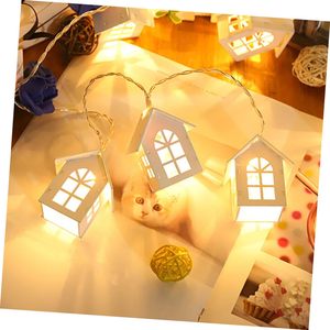 <span class=keywords><strong>Guirlande</strong></span> <span class=keywords><strong>lumineuse</strong></span> LED de Noël pour maison, blanc chaud, décoration festive d'intérieur - Product Image 4