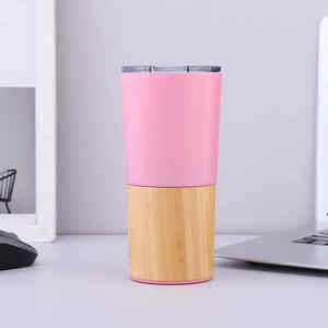 Suministro Directo del Fabricante: Taza de Acero Inoxidable de 20 oz con Aislamiento al Vacío de Doble Capa, Antiderrames, Ecológica, con Tapa y Asa para Coche - Product Image 3