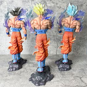 3 Estilos, 27CM, DRAGON BALL Super Saiyan Son <span class=keywords><strong>Goku</strong></span>, Versión Dañada en Batalla Figura de Manga, Estatua de PVC, Figura de Anime, Juguetes, Regalo - Product Image 2