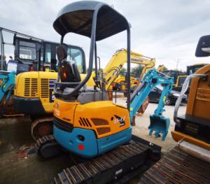 Excavatrice Kubota U17-3S d'occasion à bas prix, poids de la machine de 1,8 tonne, moteur d'origine, machine multifonction - Product Image 5