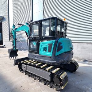 Бесплатная доставка 4.5Ton 6.5Ton мини-двигатель экскаватор гидравлический гусеничный микро-экскаватор с двигателем EPA/CE - Product Image 3