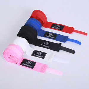 Boxing Hand <b>Wraps</b> 3-5 Meter Elastic Cotton Lining Protective Gear For Combat Sports Unisex - Product Image 1