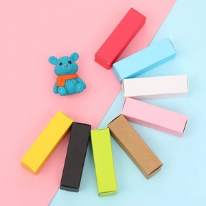Boîte de parfum en carton couleur, boîte en papier kraft, boîte en carton noir, boîte de rouge à lèvres, emballage de cosmétiques, boîte de soin de la peau, huile essentielle - Product Image 4