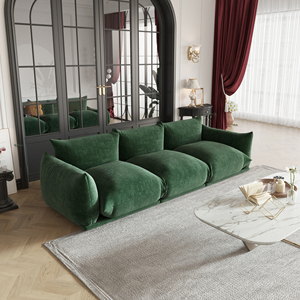 Ensemble de canapés Arflex vintage en velours vert Voxhome par Mario <span class=keywords><strong>Marenco</strong></span> Mobilier de maison Ensemble de canapés modulables - Product Image 2