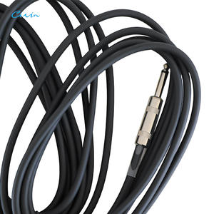 Cable de <span class=keywords><strong>Guitarra</strong></span> de PVC Multicore Elástico de Buena Calidad, Negro y Rojo, de 3M/6M/10M <span class=keywords><strong>para</strong></span> Bajos y Guitarras Eléctricas - Product Image 5