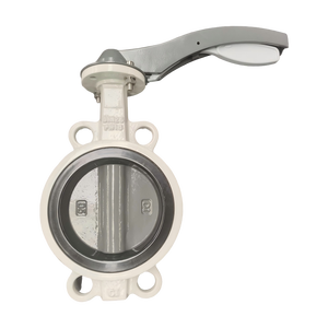 วาล์วผีเสื้อแบบใช้มือจับทำจากอะลูมิเนียมอัลลอยวาล์วผีเสื้อแบบแมนนวลน้ำหนักเบาสำหรับระบายอากาศและท่อน้ำ - Product Image 1