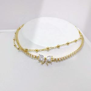 Pulseras de plata 925 al por mayor con diseño de flor de trébol y lazo, personalizadas para mujer, elegantes, chapadas en oro de 14k y 18k, pulseras de la amistad. - Product Image 4