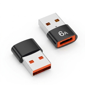 อะแดปเตอร์ 6A OTG Type C ตัวเมีย เป็น USB ตัวผู้ รองรับการชาร์จเร็ว ถ่ายโอนข้อมูล ใช้กับแฟลชไดรฟ์ ชาร์จไฟ และแปลงไฟสำหรับโทรศัพท์มือถือ - Product Image 3