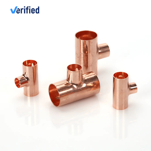 Tee all'ingrosso rosso rame forgiato raccordo riducente per condizionatore d'aria pezzi di ricambio HaiLiang T54 * 42*54 - Product Image 2