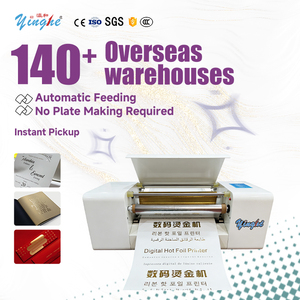 New YH360C Automatic Digital Hot Foil <b>Printer</b> Stamping Machine for Paper & <b>Leather</b> Labels 400W 1 Year Warranty - Product Image 1