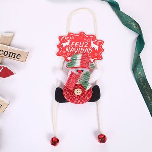 Accesorios para Puertas, Decoración Navideña para Pared, Adornos Festivos de Santa Claus - Product Image 3